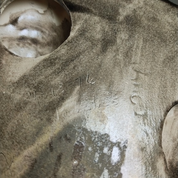 Vintage 1970s Pair Of Horse Heads Black Ceramic Wall Shelf Decor MCM Art Deco 2 - Picture 12 of 16